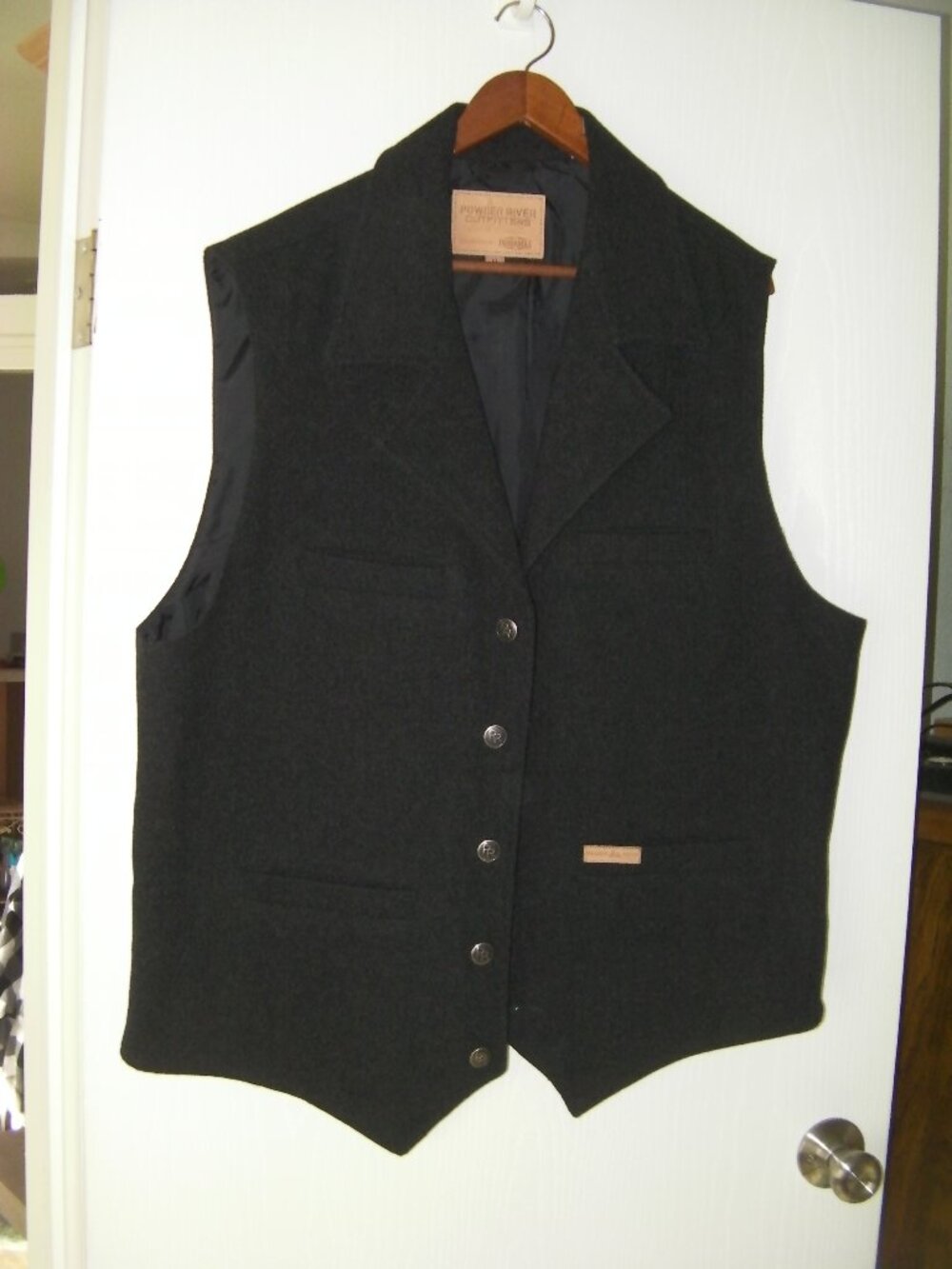 Mens Dress Wool Vest XL NEW